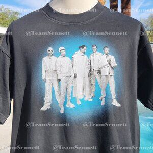 NEW 2026 Backstreet Boys Black Sphere Shirt // Into the Millennium Las Vegas